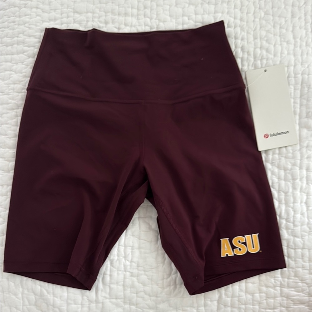 lululemon Arizona state biker shorts